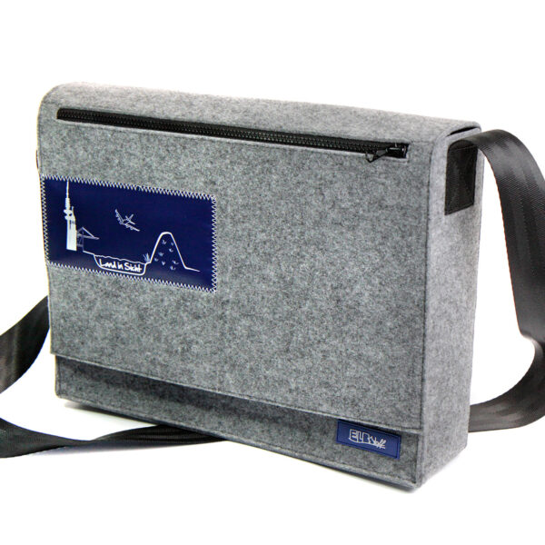 Desksharing Filz Messengerbag, funktional & hochwertig