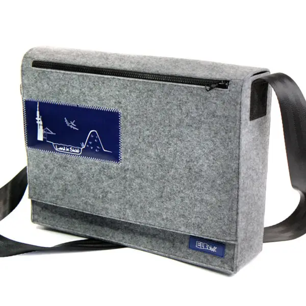 Desksharing Filz Messengerbag, funktional & hochwertig