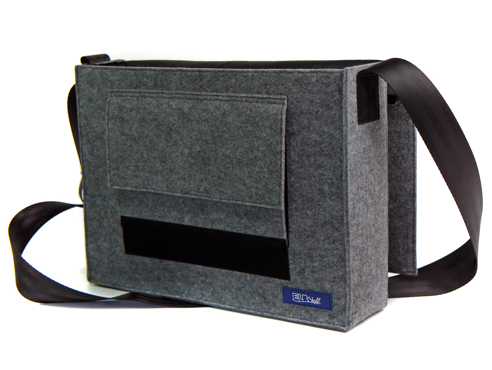 Moderne Filz Messengerbag für Desksharing